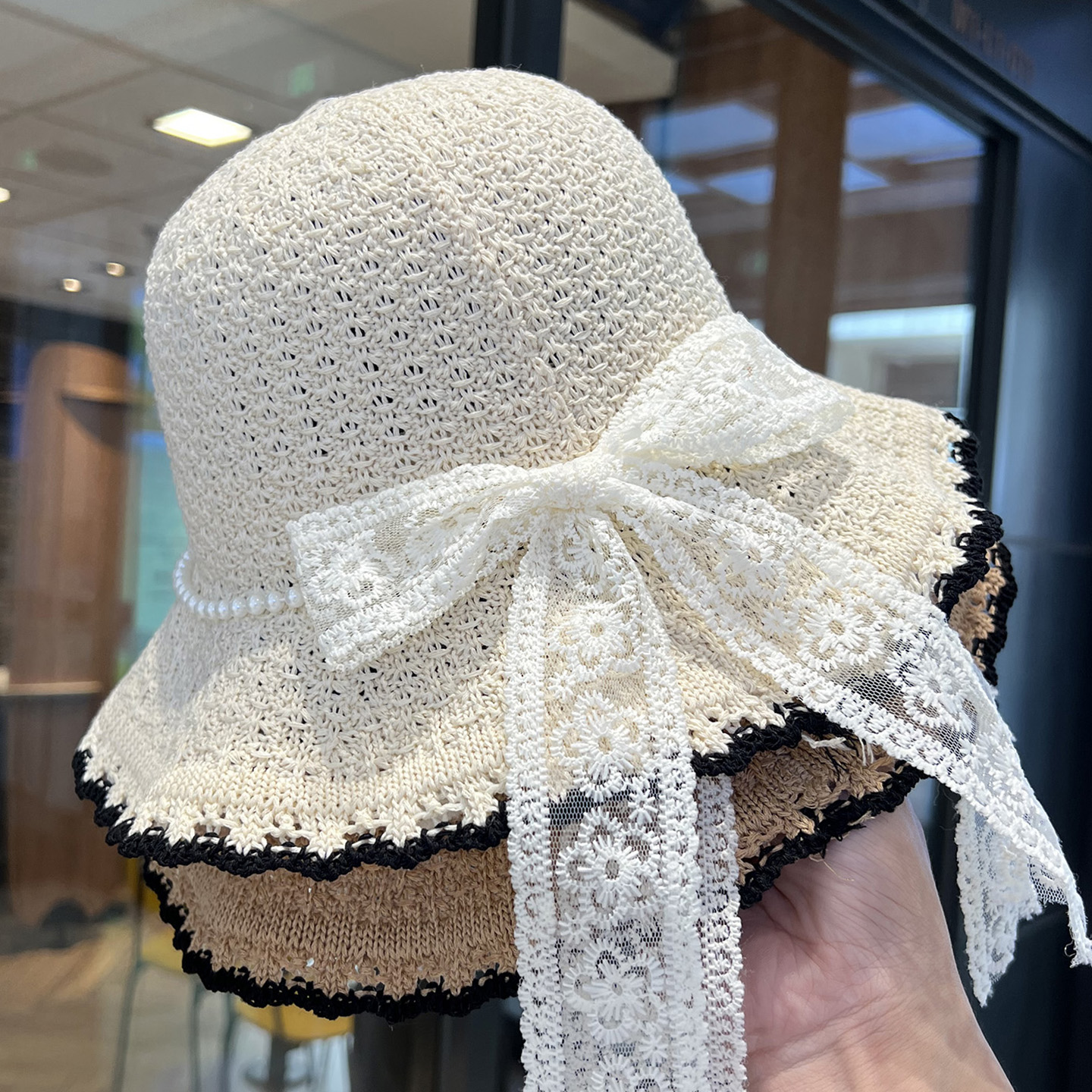 灵允草帽出游休闲女夏季厂家直销