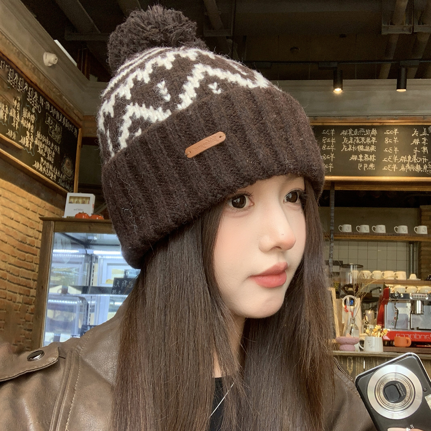 灵允针织帽出游休闲女冬厂家直销