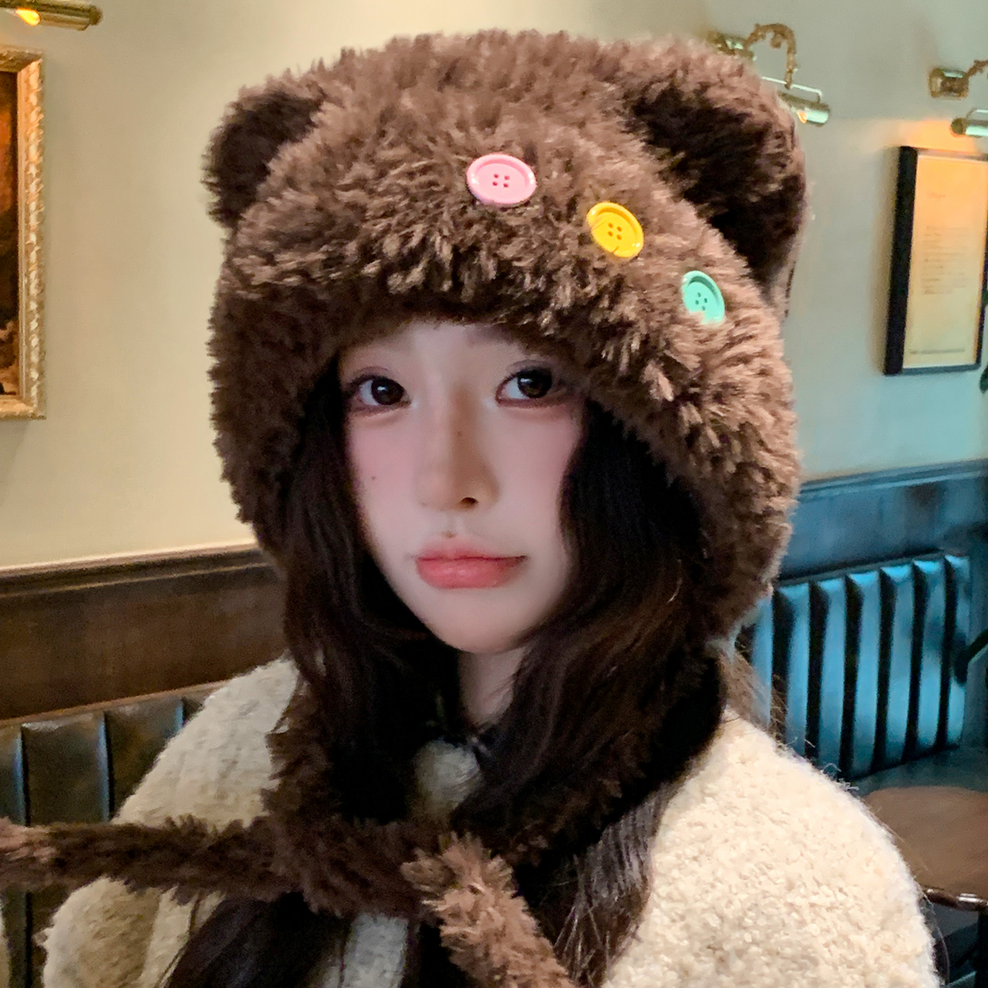 灵允针织帽出游可爱女冬厂家直销