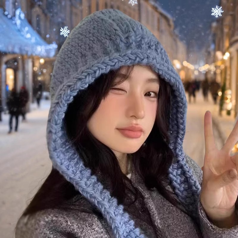 灵允针织帽出游休闲女冬厂家直销