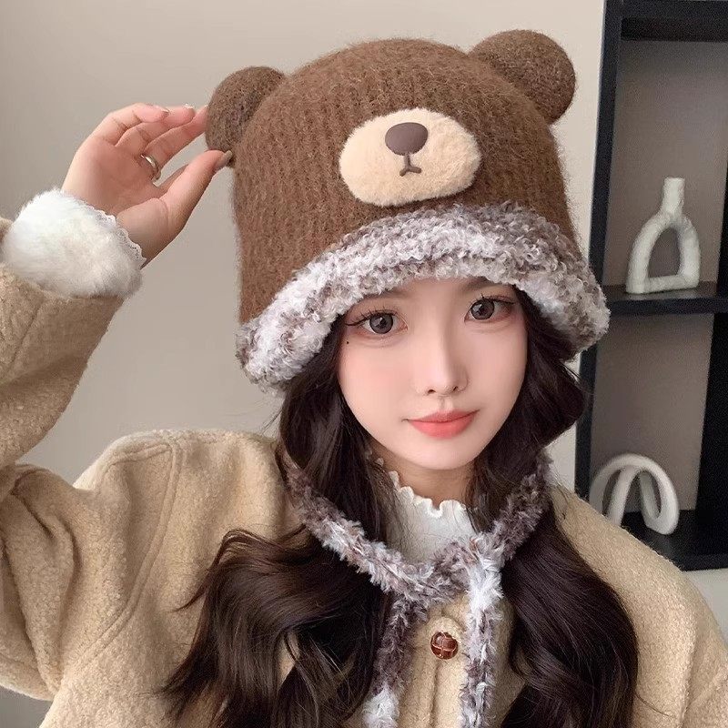 针织帽逛街甜美可爱女冬厂家直销