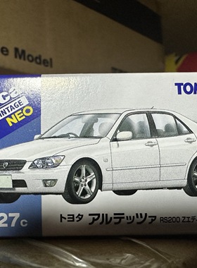 Tomytec TLV LV-N227c N277d丰田咬地鲨RS200 02年式汽车模型