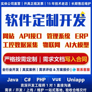 网站小程序软件定制开发系统制作api接口对接物联网商城源码交付