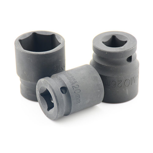 电动扳手套筒头8-30mm 1/2风炮六角套筒扳手汽修机修工具
