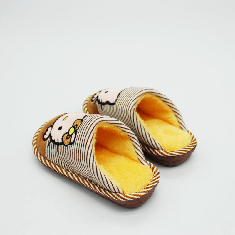 Pantoufles enfants en suède - Ref 1024514 Image 4