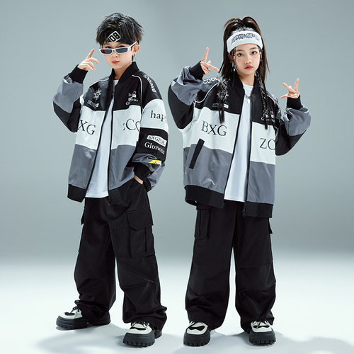 儿童街舞演出服bboy架子鼓套装