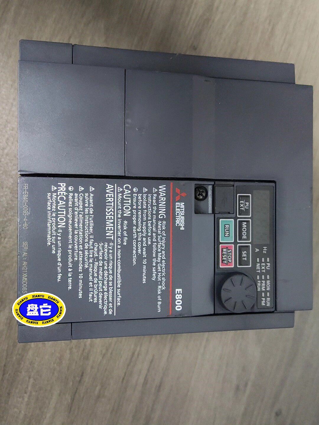 fr-e840-0095-4-60功能很好，有点小刮花，要的