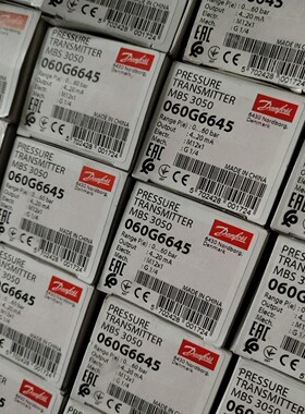 丹佛斯压力变送器MBS 3050，代码060G6645，量程