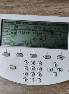 安捷伦液相色谱仪手持控制器G1323B实物拍摄，现货一台 看