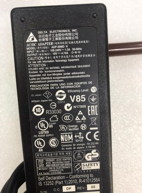 台达ADP-90MD H电源适配器。19V=4.74
