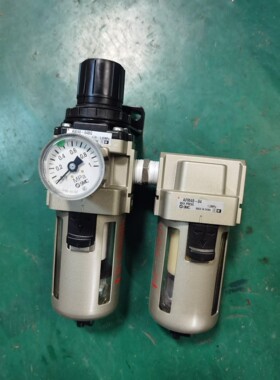 SMC过滤组合AW40+AFM40，4分接口，成色好，单价