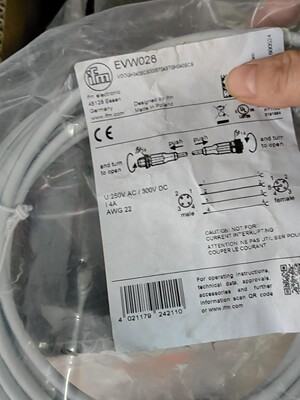 易福门连接线EVW027 EVW028 EVW029原装正品