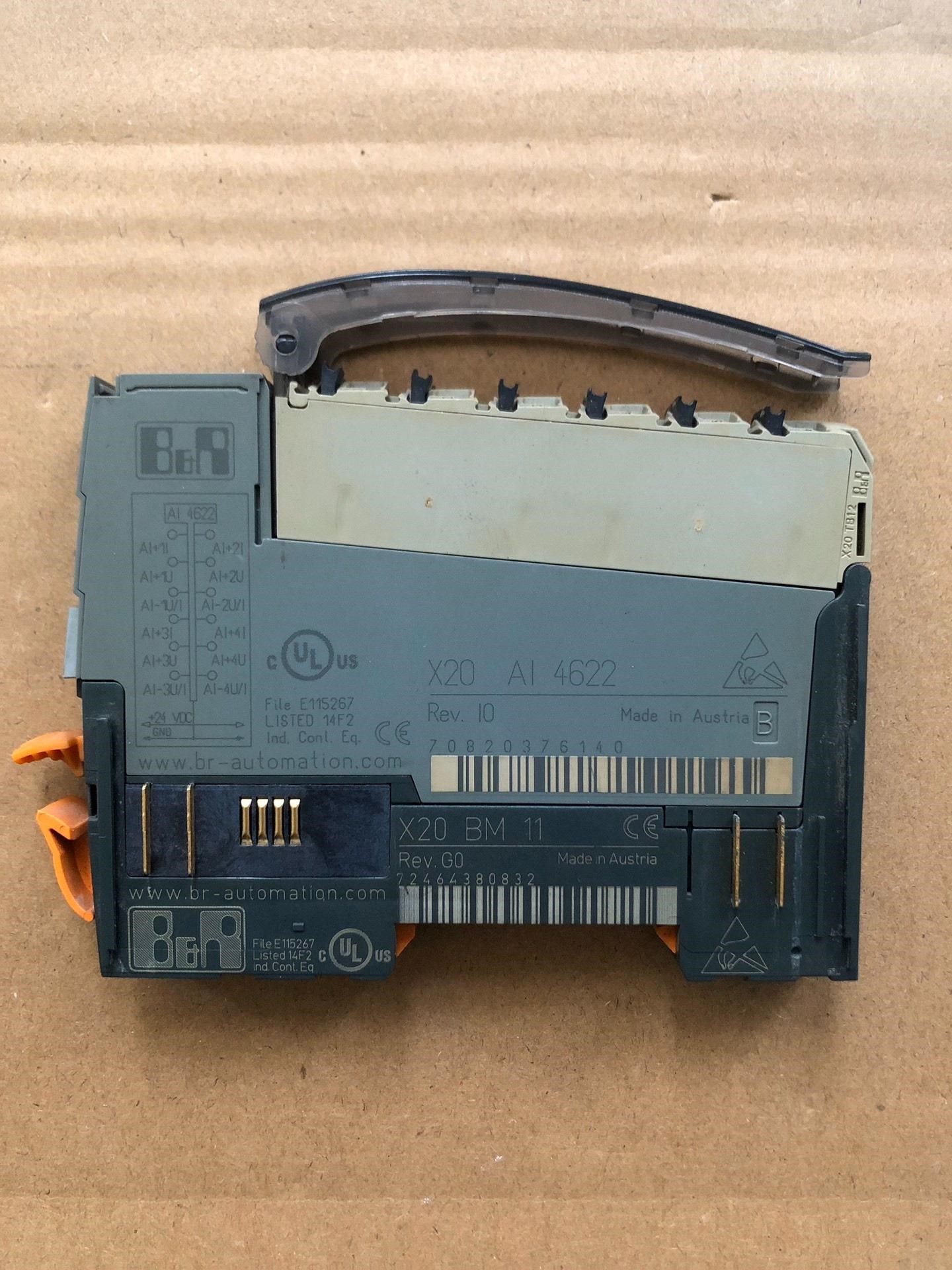 原装拆机正品 贝加莱 X20 AI4622 实物拍摄 功能包