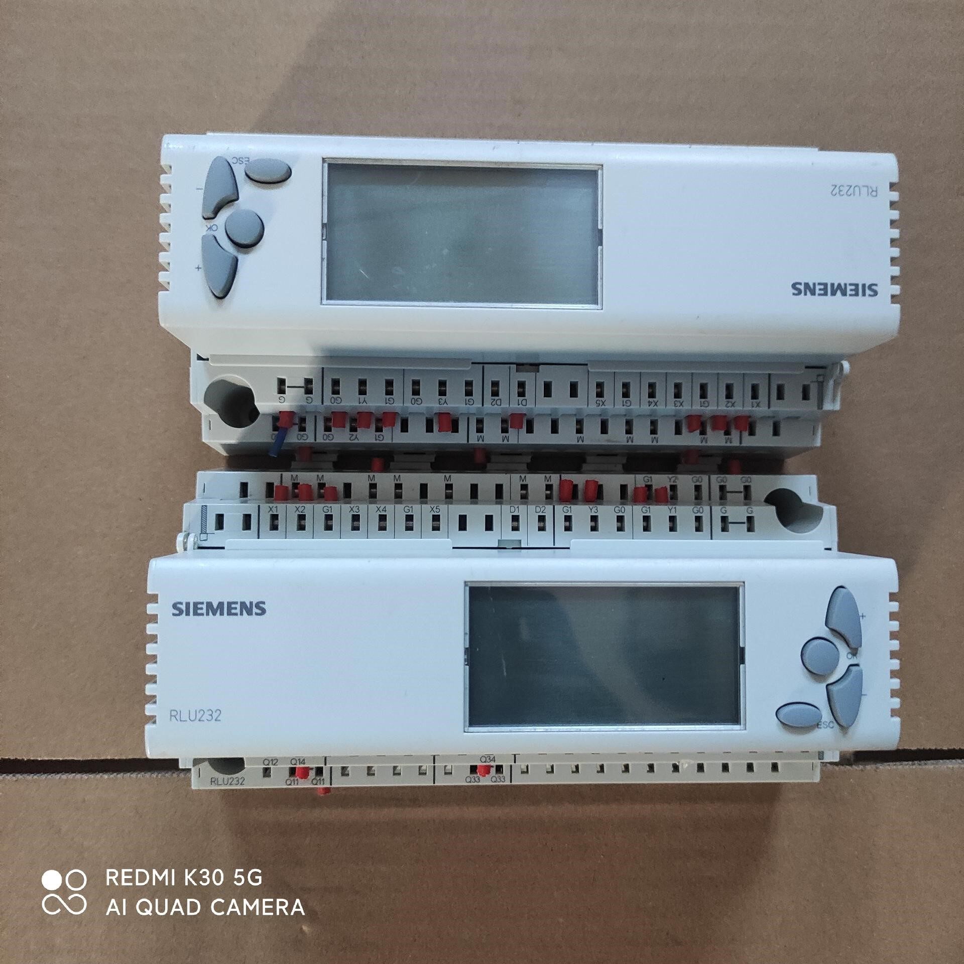 RLU232 西门子楼宇PLC自控控制器模块 二手拆机实物现