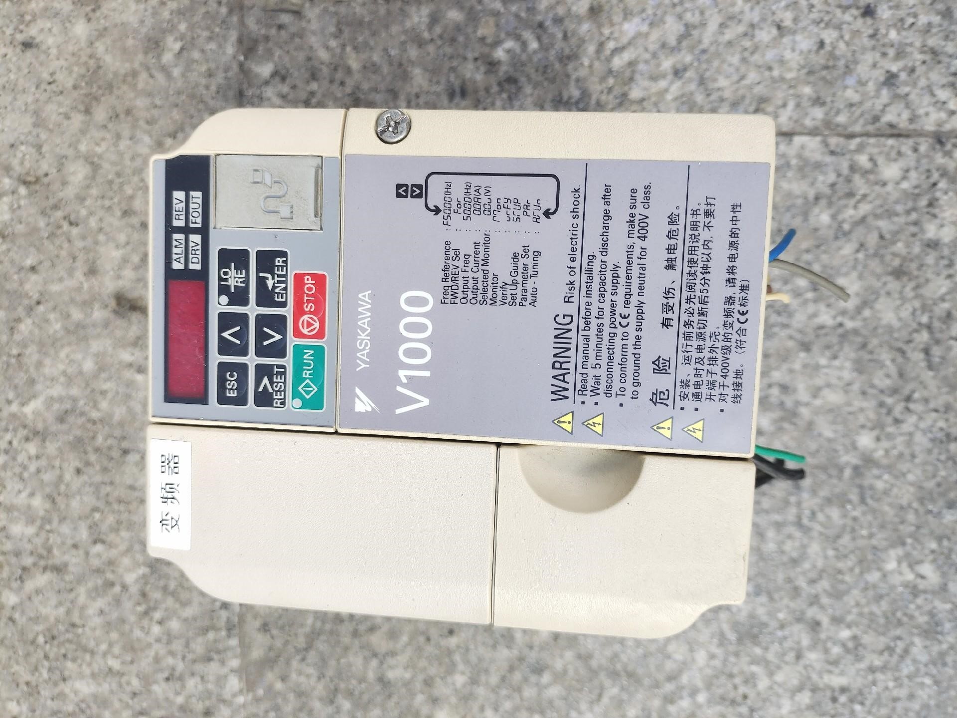 拆机安川变频器，VB4A0004BBA，