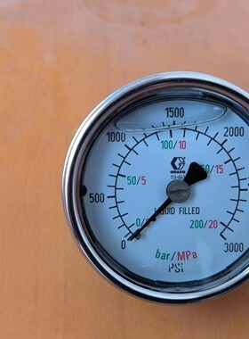 库存全新固瑞克113641压力表，原装美国进口。数量一个。