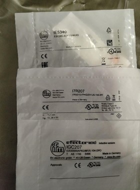 易福门易福门接近开关I7R207，IGC207，IE5340