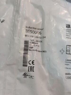 BALLUFF巴鲁夫  BES00R6  全新原包 数量4