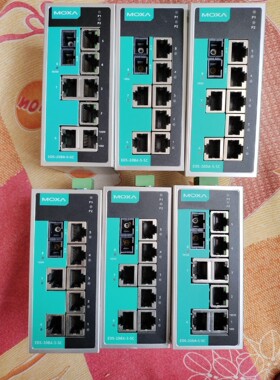 MOXA EDS 208A S SC  8口非网管型工业以太
