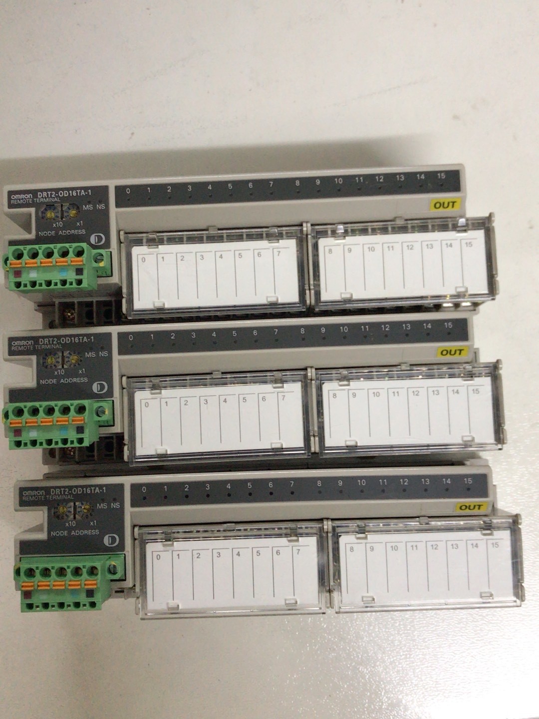 拆机欧姆龙模块DRT2-OD16TA-1 数量3个，成色非常