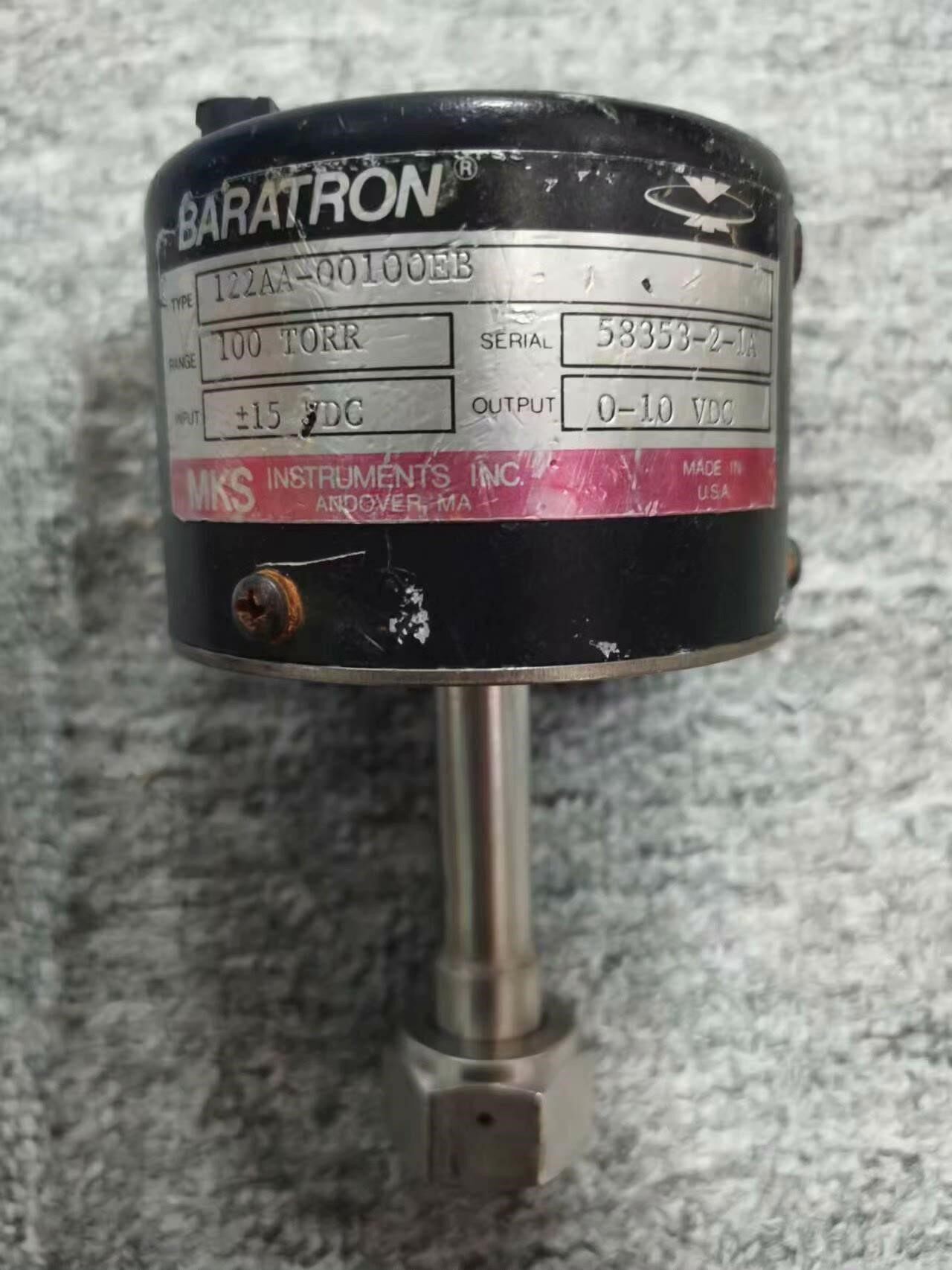 MKS 122AA-00100BB BARATRON PRE