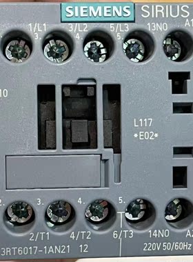 交流接触器3RT6017-1AN21全新现货