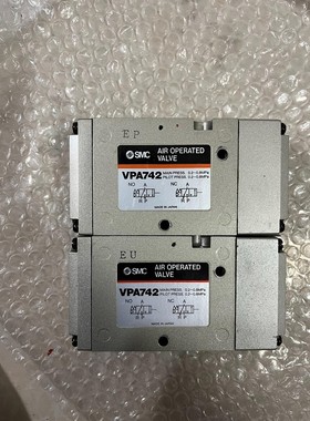SMC 气控阀 VPA742 拆机件 2个。三分接口