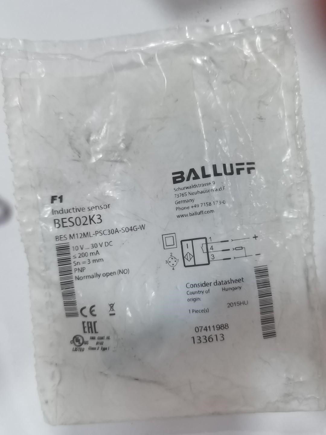 巴鲁夫BES02K3接近开关BES??M12ML-PSC30A