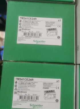 施耐德可编程控制器TM241CE24R全新原装正品现货，特价