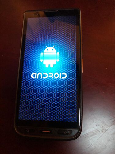 出二手安卓A8巴枪 PDA 机器全好 机器无其它任何配件附件