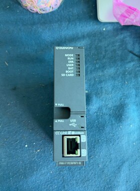 三菱Q系列PLC模块Q13UDVCPU二手拆机成色好