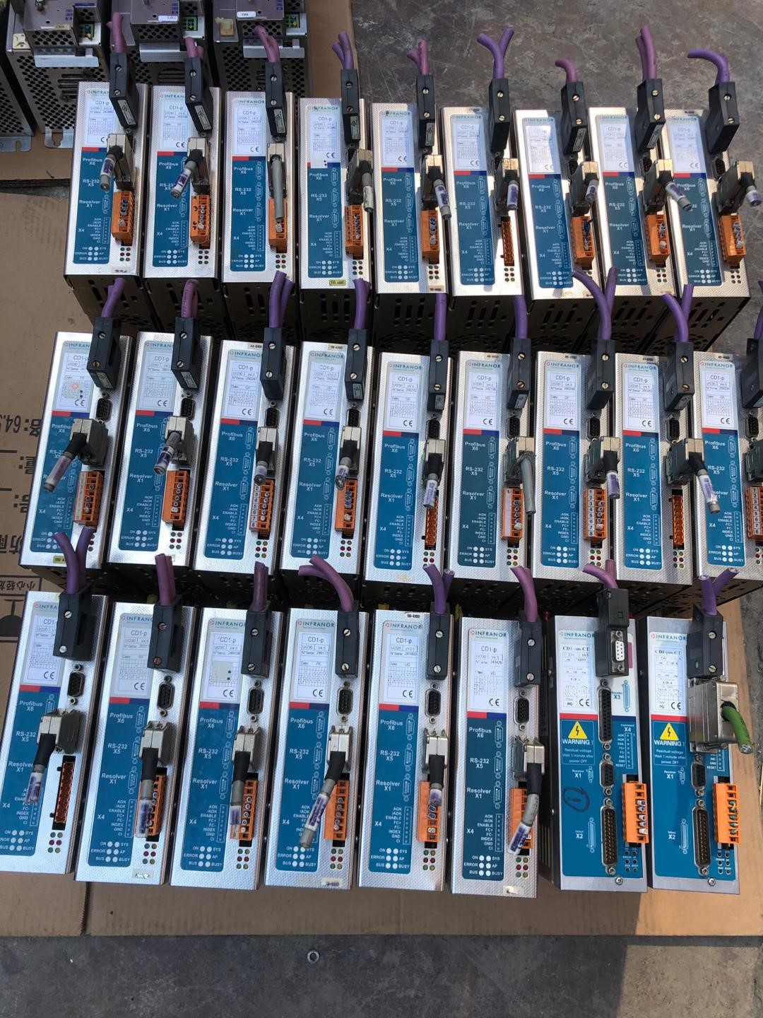 拆二手机件驱动器INFRANOR