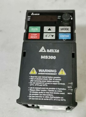拆机VFD1A5MS43ANSAA 380V，0. 4KW，