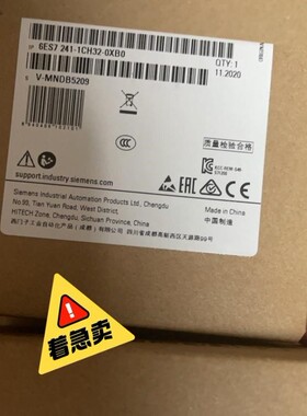 SIEMENS/西门子6ES7241-1CH32-0XB0，