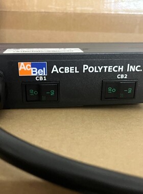 康舒ACBEL 原装插座  机柜装用 全新带包装库存 一条2