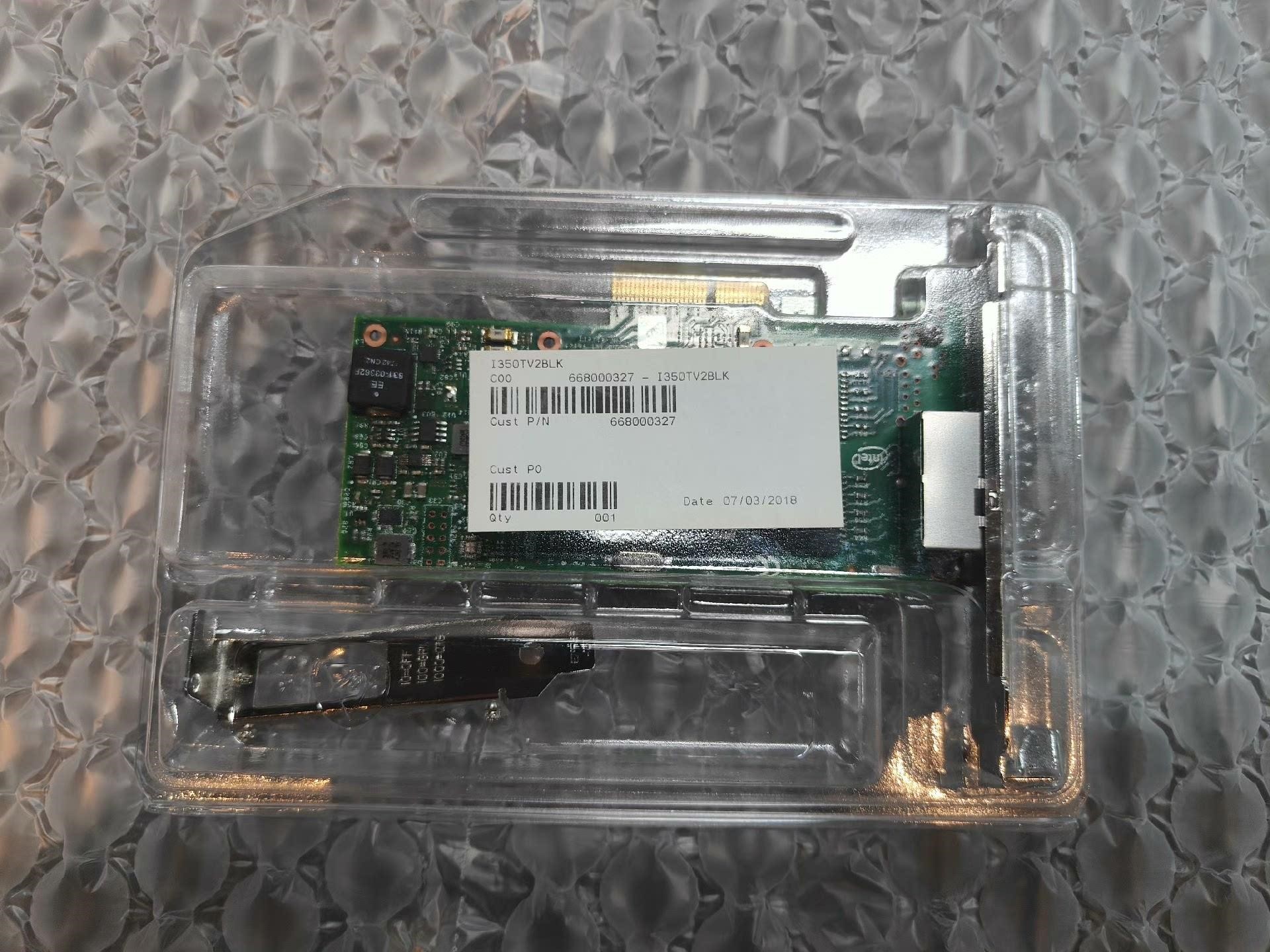 Intel/英特尔 I350-T2 AM4双口千兆网卡 I3