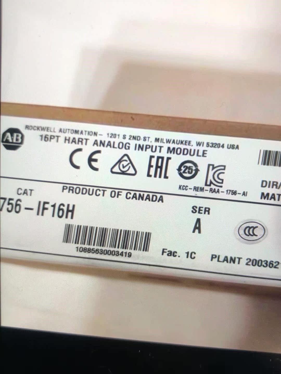 1756-IF16H 1756-IF16 1756-IM16