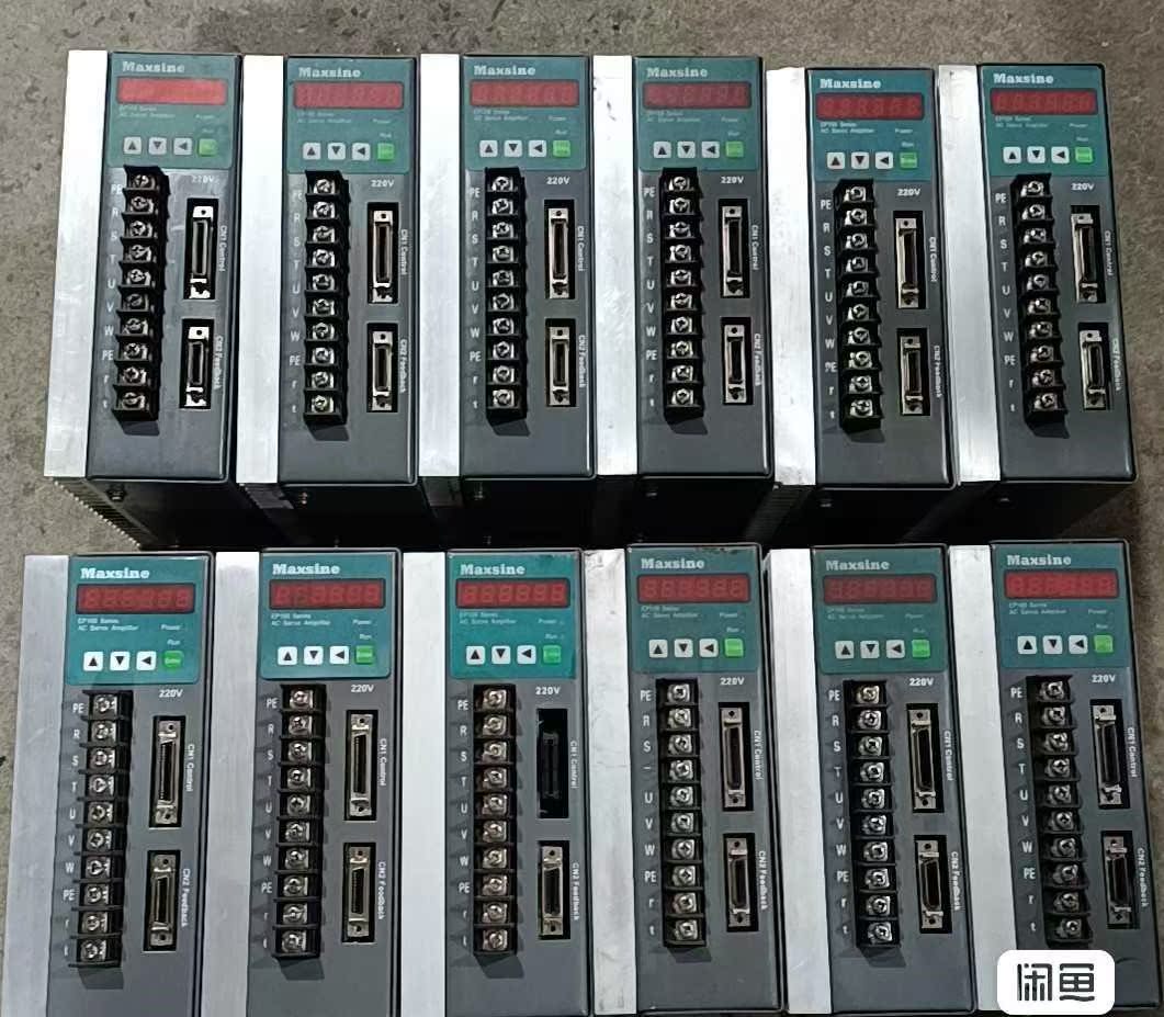 迈信伺服驱动器，同款八台，EP100B-3A，数控机床上拆机