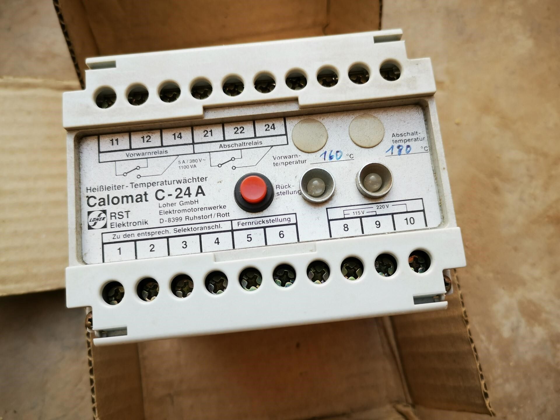 Calomat劳尔C-24A温度加热控制器现货两台德国Loh