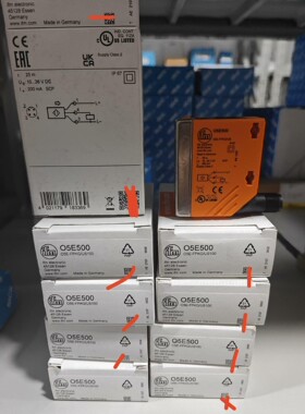 O5E500全新原装正品05E500  德国易福门ifm开关