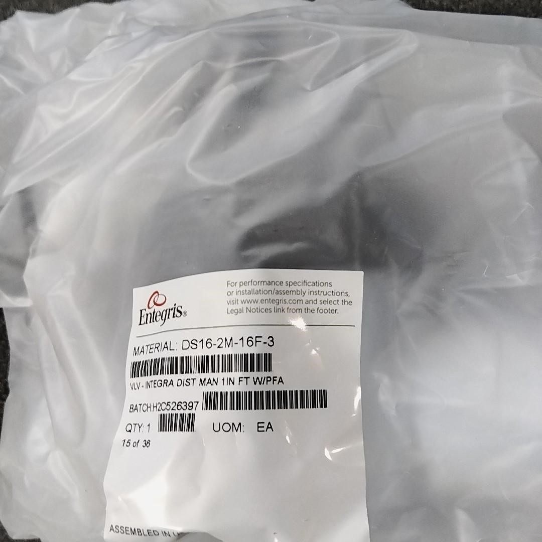 PFA手动阀 全新原装Entegris英特格手动阀 隔膜阀D