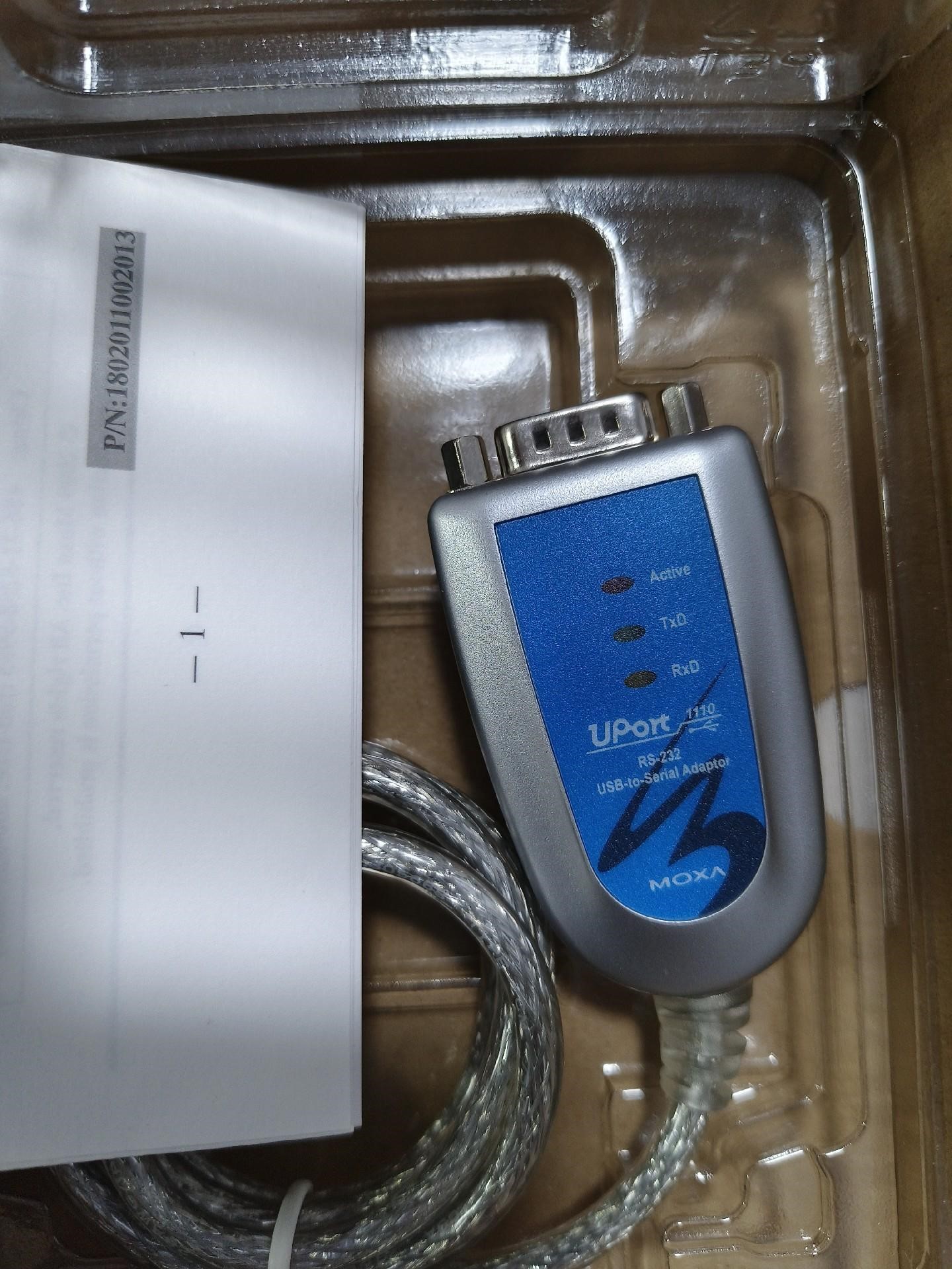 MOXA摩莎UPORT1110 USB转RS232