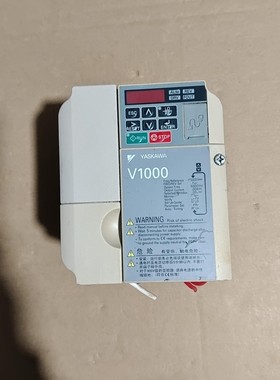 安川变频器CIMR-VABA0006BAA，二手拆机成色如图