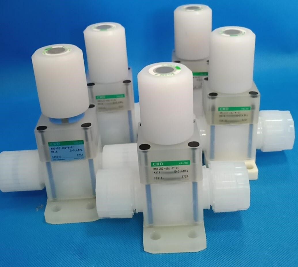 PFA手动阀 隔膜阀 原装CKD手动隔膜阀 酸用 溶剂用手动