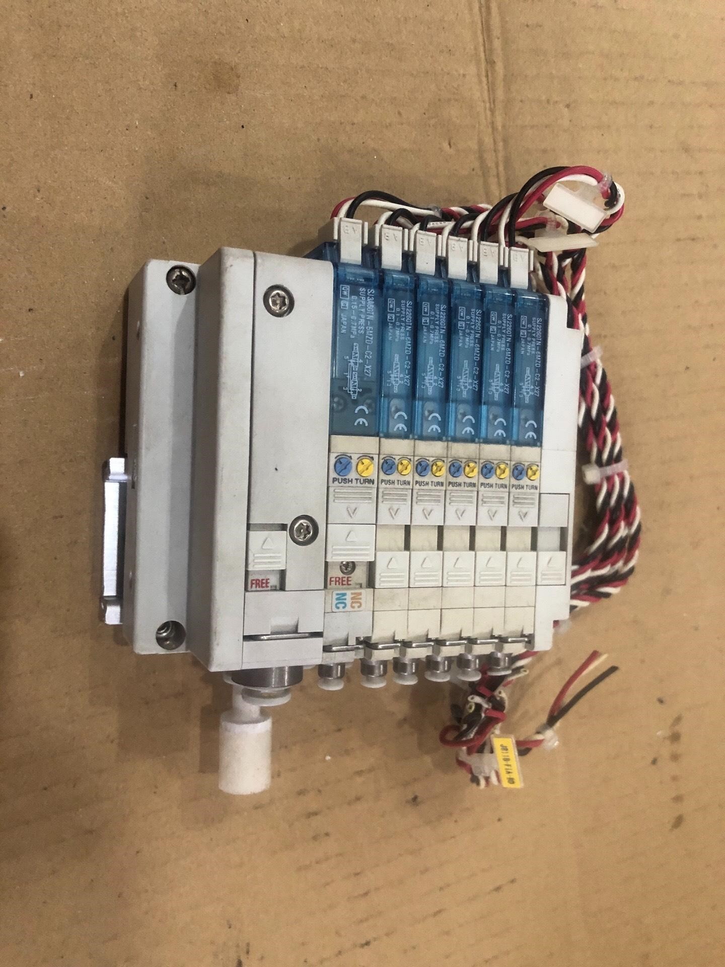 正品SMC集装电磁阀SJ3A60TN-5MZD-C2-X27