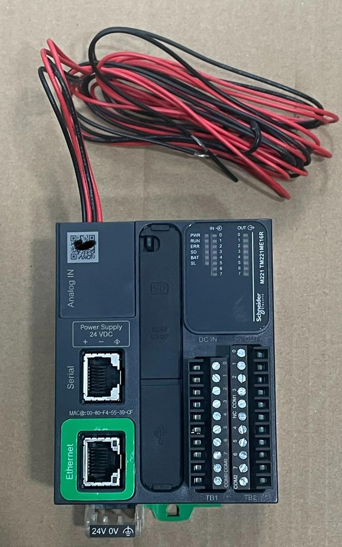 施耐德PLC TM221ME16R