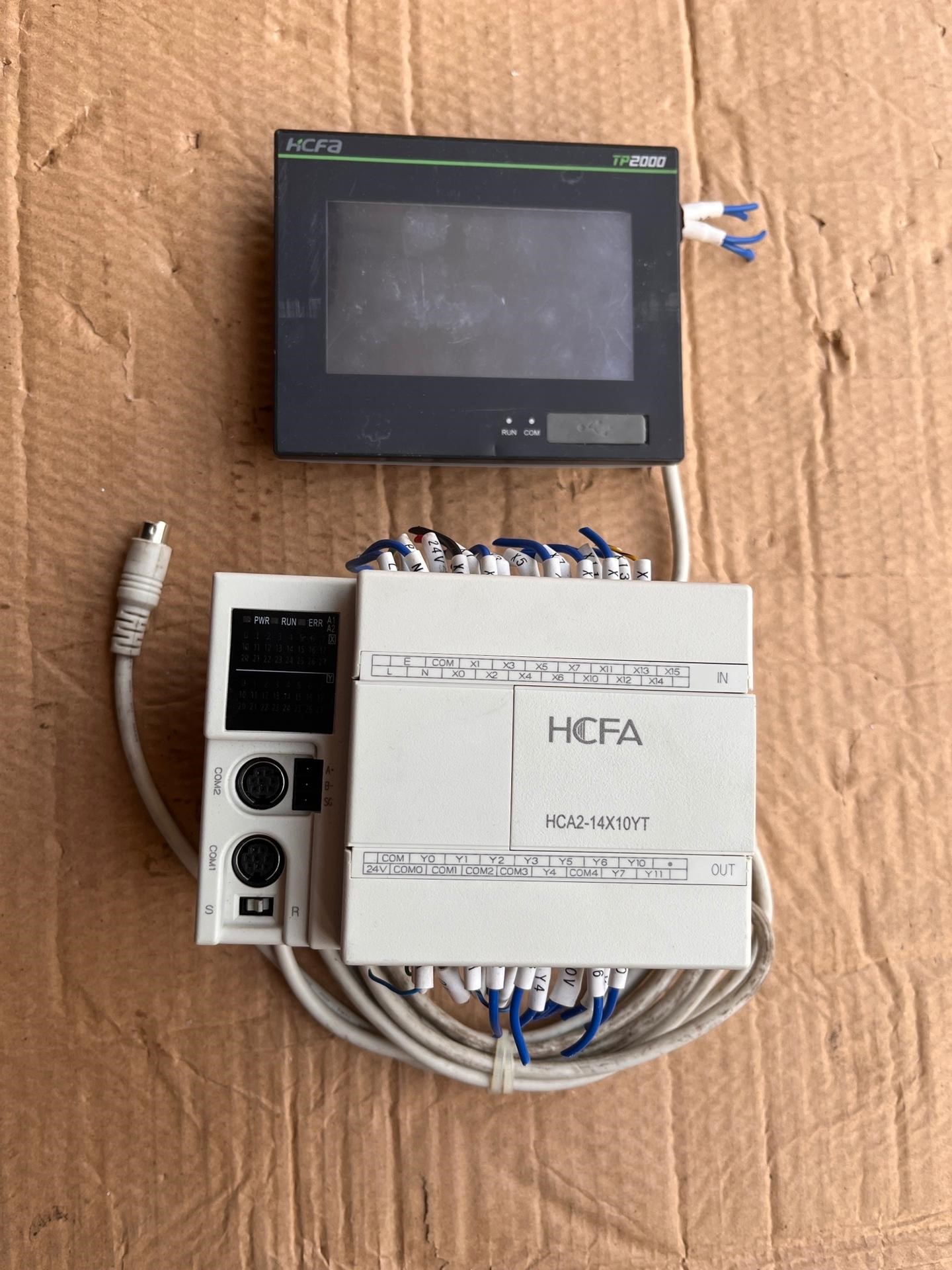 禾川触摸屏TP2504-E  PLC HCA2-14X10Y