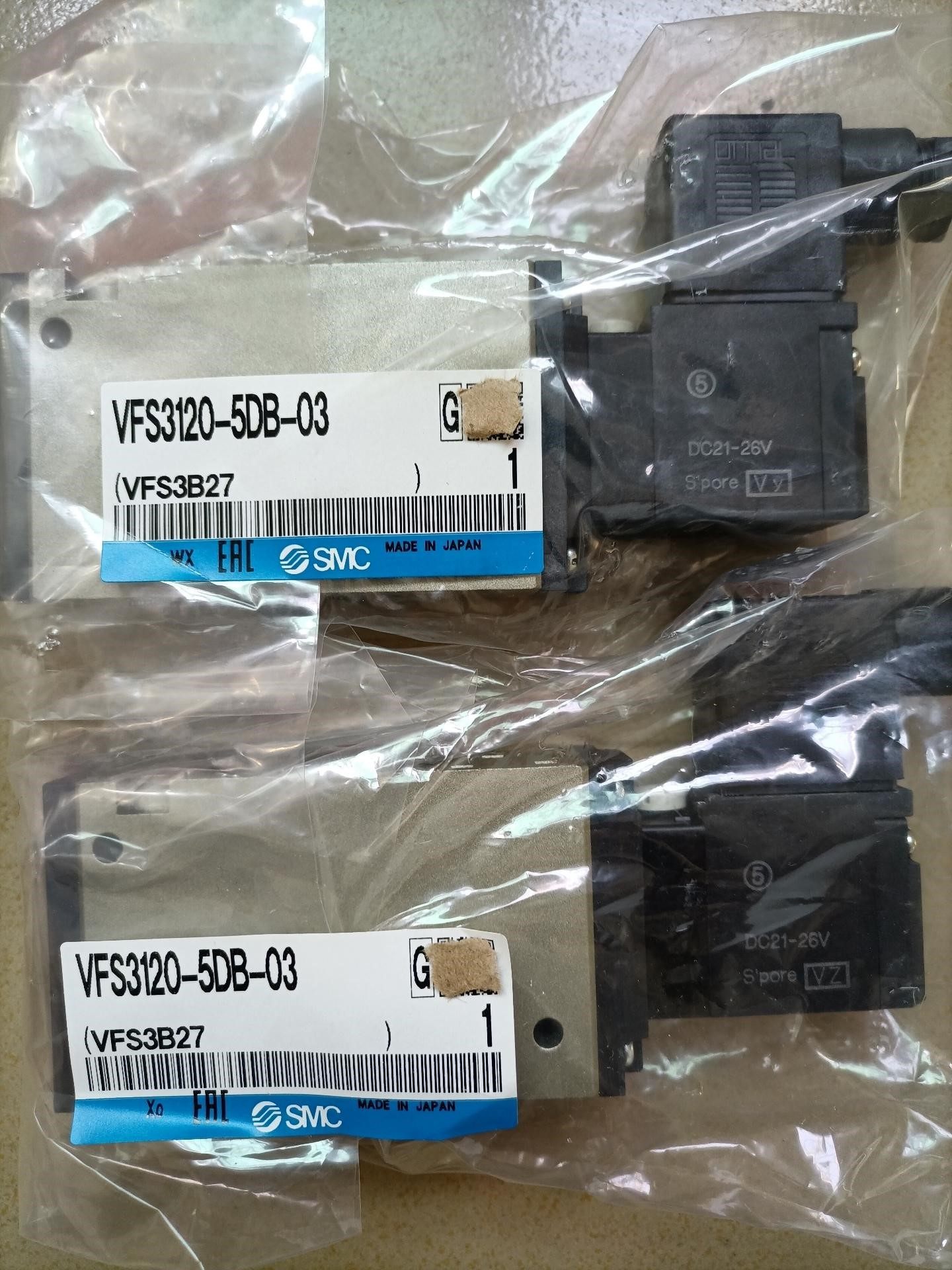 SMC/日本进口电磁阀VFS3120-5DB-03，保全新原