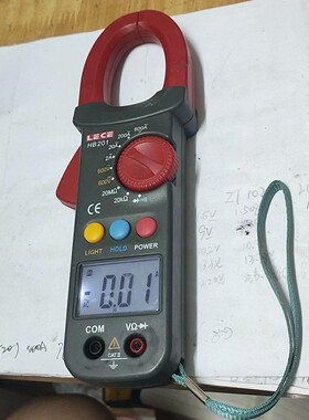 出乐测LECE  HB201  600A~钳形表一只35元。