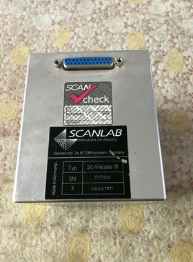 二氧化碳10mm光斑振镜Scanlab德国scancube1